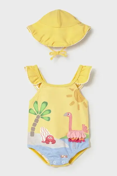 Jednodílné plavky pro miminko Mayoral Newborn