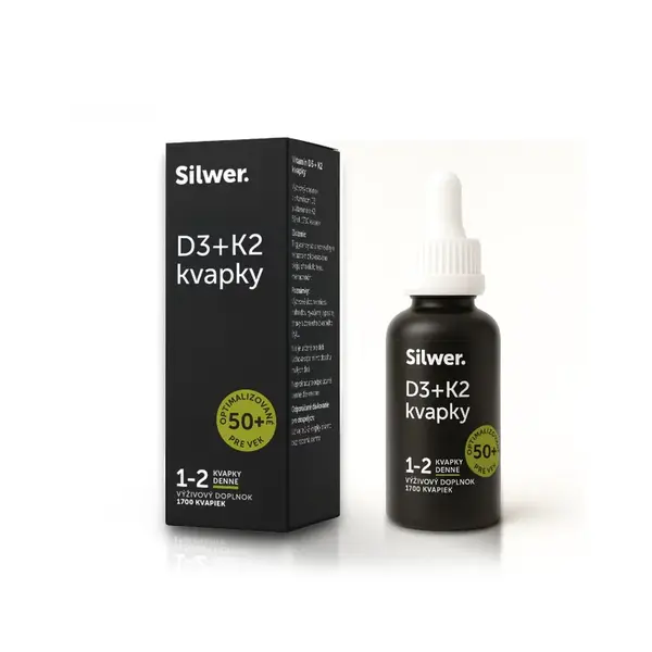Silwer D3 + K2 kvapky