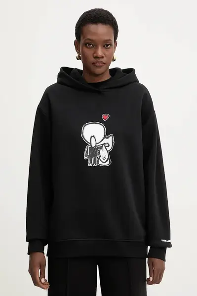 Bavlněná mikina Karl Lagerfeld IKON