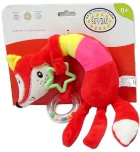 Chrastítko liška červená – 27 cm