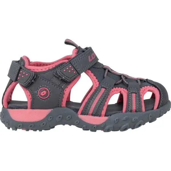 Lotto MAYPOS II Detské sandále, sivá, veľkosť