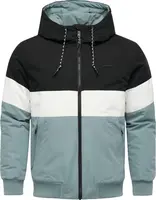 Ragwear Zimná bunda 'Jinig'  opálová / čierna / biela