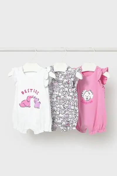 Dětské pyžamo Mayoral Newborn 3-pack