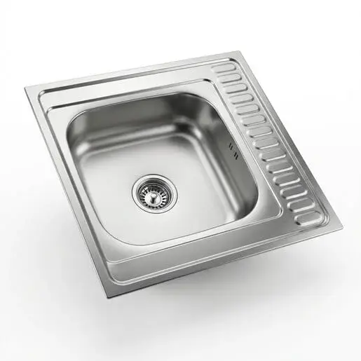 Drez Quadron celoplošný 60x60 cm, obojstranný, nerez SEAN116