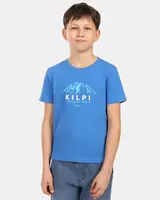 Chlapecké bavlněné tričko kilpi albion-jb modrá 110-116