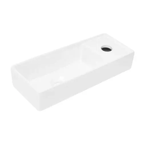 Umývadlo SAT Brevis 38x15 cm otvor pre batériu vpravo SATBRE34U