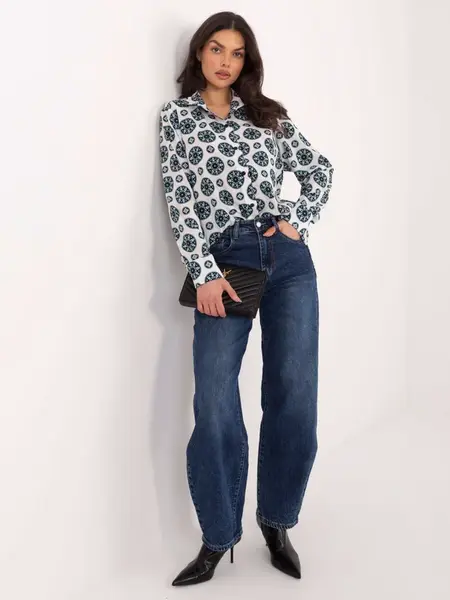 Vzorovaná dámská košile