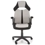 Otočné kreslo Bloom čierna/sivá