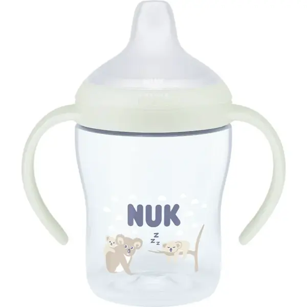 NUK Perfect Match Koala fľaštička na učenie 6m+ 150 ml