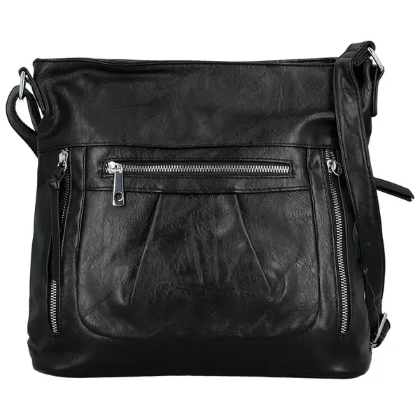 Dámska crossbody kabelka čierna - Firenze Angelis