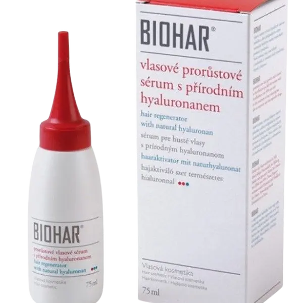 BIOHAR Vlasové prorůstové sérum s přírodním hyaluronanem 75 ml