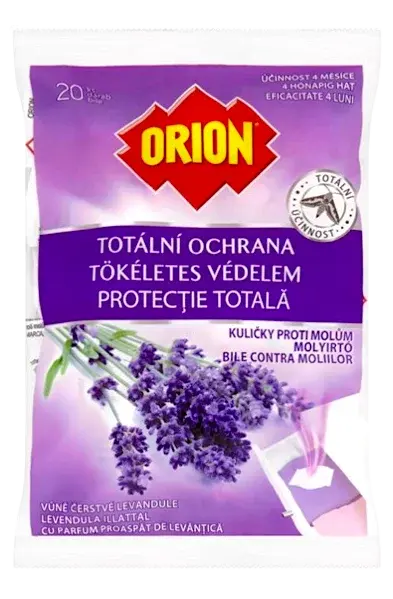 ORION Fragance Kuličky proti molům levandule 20 ks