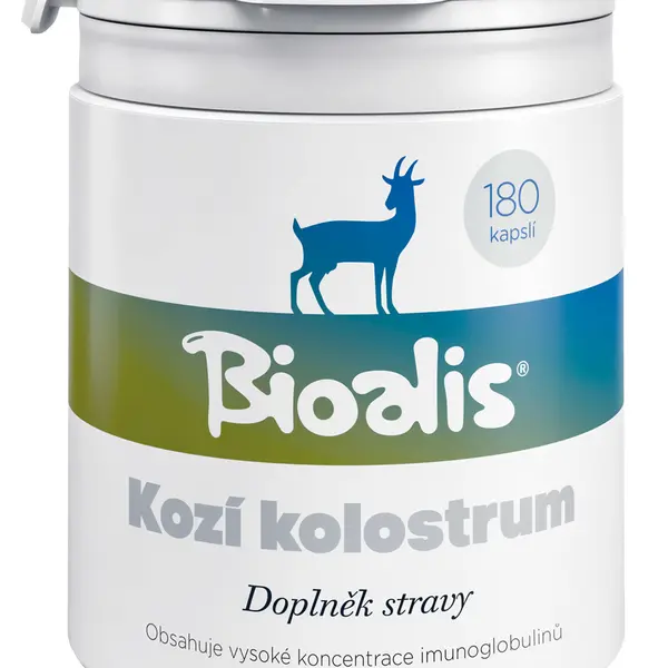 BIOALIS Kozí kolostrum 180 kapslí