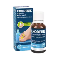 EXODERIL ® 10 mg/ml kožní roztok, 20 ml