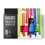Sada akrylových barev Liquitex Basics 6x22ml fluorescent