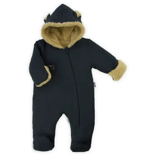 Nicol Zimní kojenecký overal Miki graphite, vel. 68 (4-6m)