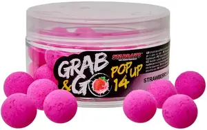 Starbaits pop up g&g global strawberry jam 20 g 14 mm