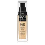 NYX Professional Makeup Can't Stop Won't Stop Full Coverage Foundation vysoce krycí make-up odstín 6.5 Nude 30 ml