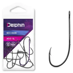 Delphin háčky na čeburašku b! neo x-barb 8 ks - 1
