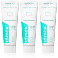 Elmex Sensitive Plus Complete Protection posilující zubní pasta 3x75 ml