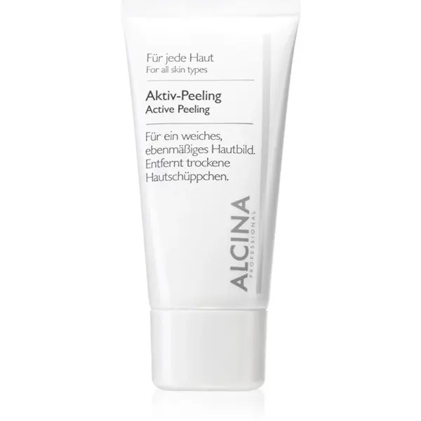 Alcina For All Skin Types aktivní peeling pro jemnou a vyhlazenou pleť 50 ml