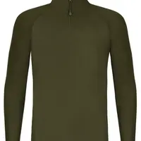 Korda triko kool upf zip jersey dark olive - xxl
