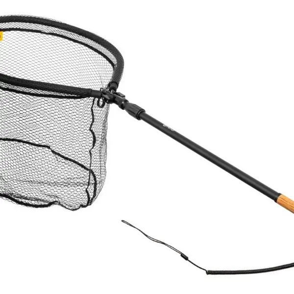 Fencl přívlačový podběrák predator premium pro xxl plovoucí s pogumovanou sítí 68x54 cm