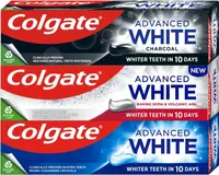 Colgate Sada bělicích zubních past Advanced Mix Trio 3 x 75 ml