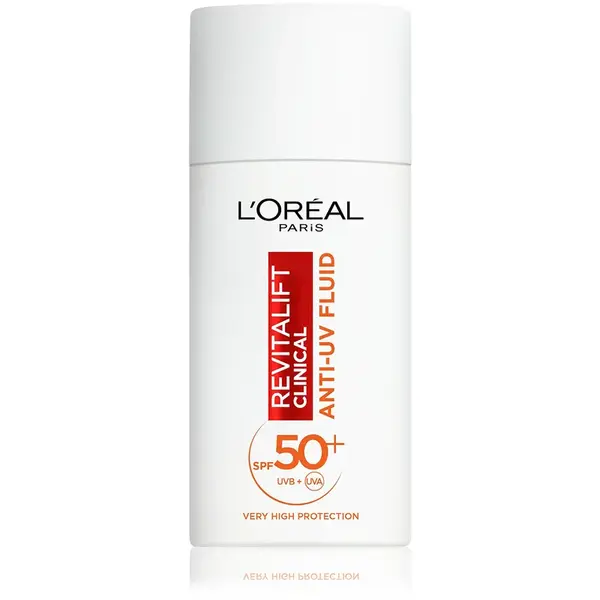L'Oréal Paris Denní ochranný fluid Revitalift Clinical SPF50+ s vitamínem C (Anti-UV Fluid) 50 ml