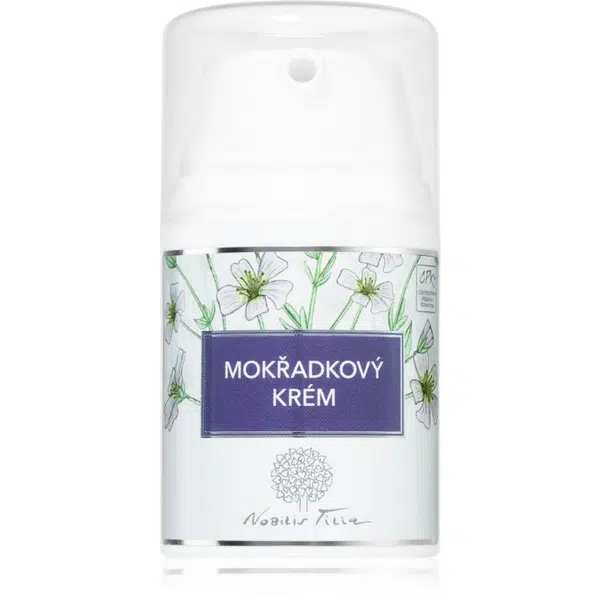 Nobilis Tilia Obličejový Krém Mokřadkový hydratační a vyživující krém pro suchou pleť 50 ml