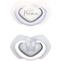 Canpol babies Royal Baby A 0-6 m dudlík Blue 2 ks