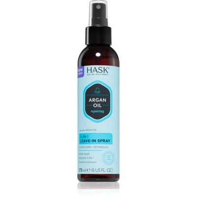 HASK Argan Oil bezoplachový sprej pro poškozené vlasy 175 ml