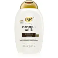 OGX Coconut Milk hydratační šampon s kokosovým olejem 385 ml