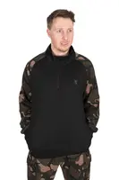 Fox mikina lw black camo qtr zip - xxxl
