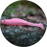 Redbass gumová nástraha ripper kicker pink g uv - xx 155 mm 23 g