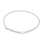 Rosato Půvabný stříbrný náramek s kroužkem na přívěsky Storie RZB040 19 cm