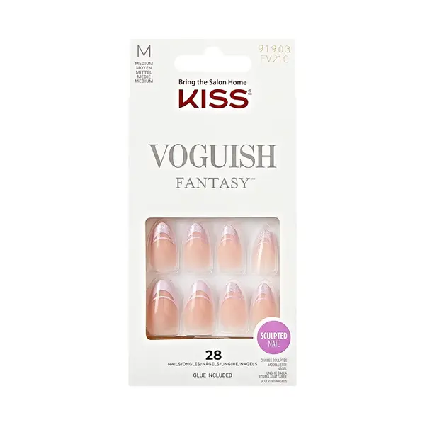 KISS Nalepovací nehty Voguish Fantasy Nails 28 ks
