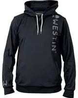 Westin mikina vertical tech hoodie black - xl