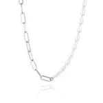 Troli Originální ocelový náhrdelník s perlami VWSN001S