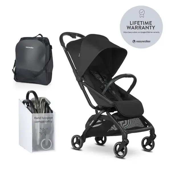 EASYWALKER Kočárek sportovní Rockey S Pure Black