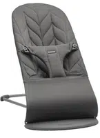 BABYBJÖRN Lehátko Bliss Anthracite Petal Woven, tmavě šedá konstrukce