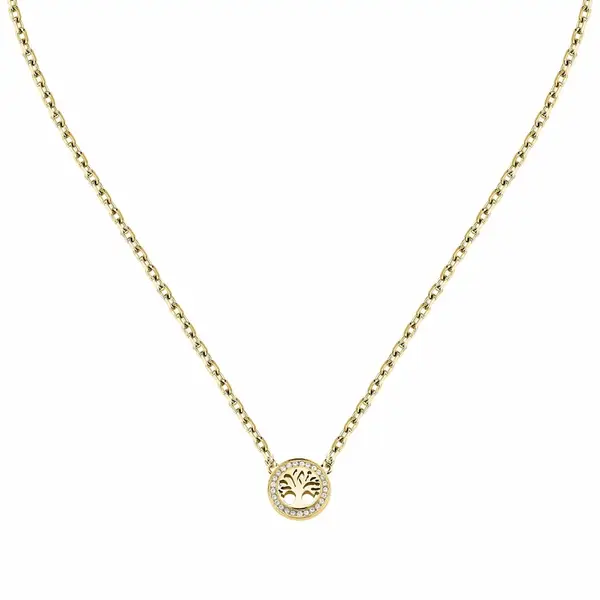 Morellato Pozlacený náhrdelník pro ženy Strom života Talismani SAQE47