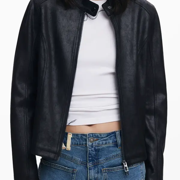 Dámská kožená bunda