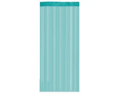 Šnúrkový záves/záclona Hammer 90x245 cm, tyrkysová%