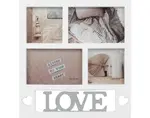 Fotorámik pre 4 ks foto Love 28,5x30 cm%