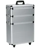 Sekcionálny kufor na kolieskach Original Best Buy Alu - strieborný (0150731) + darček zadarmo