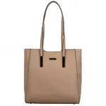 Dámska kabelka na rameno taupe - Delami Luxe Charm