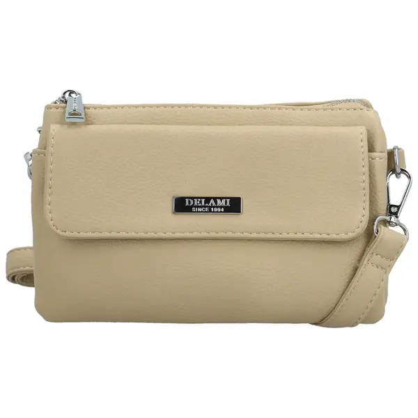 Dámska crossbody kabelka béžová - Delami Tiny Muse