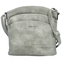 Dámska crossbody svetlosivá - Romina & Co Bags Zigitta