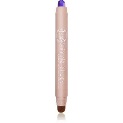 J.Cat Beauty Shimmie Struck krémové oční stíny v tyčince odstín 107 Amethyst Crown 2 g